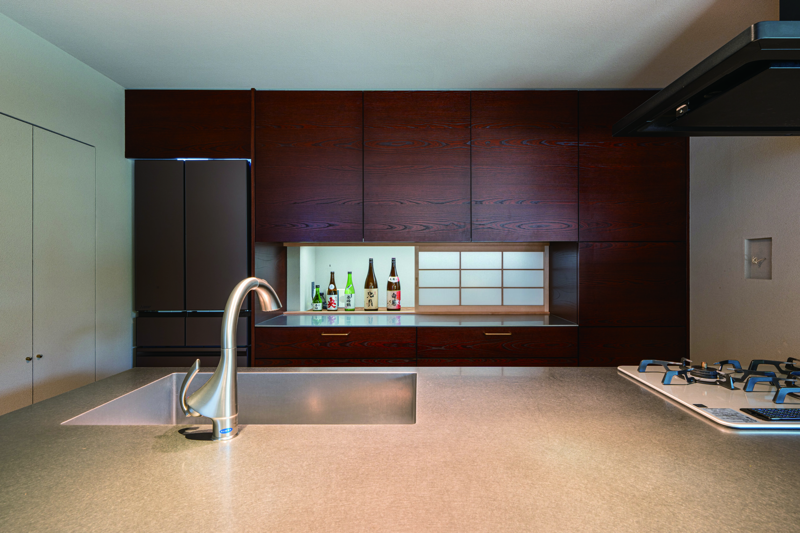 時間とともに美しくなるキッチン