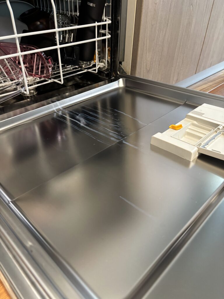 食洗機の汚れ具合